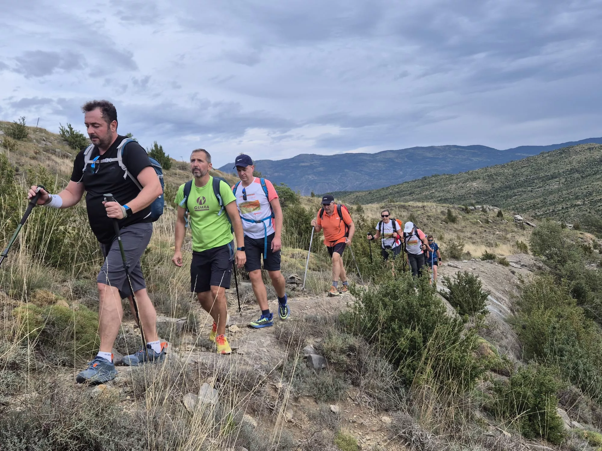Etapa de Bara de 12 Retos 12 Cimas de los Javieres. Foto Juanlu Herrero