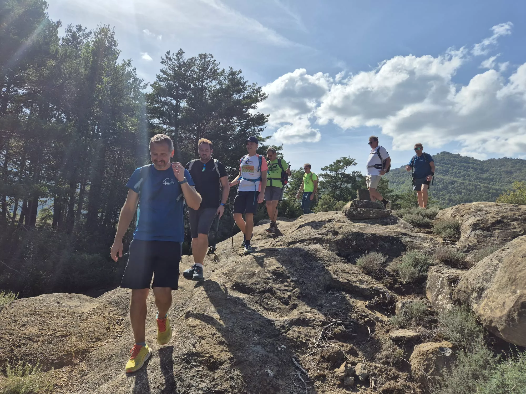 Etapa de Bara de 12 Retos 12 Cimas de los Javieres. Foto Juanlu Herrero
