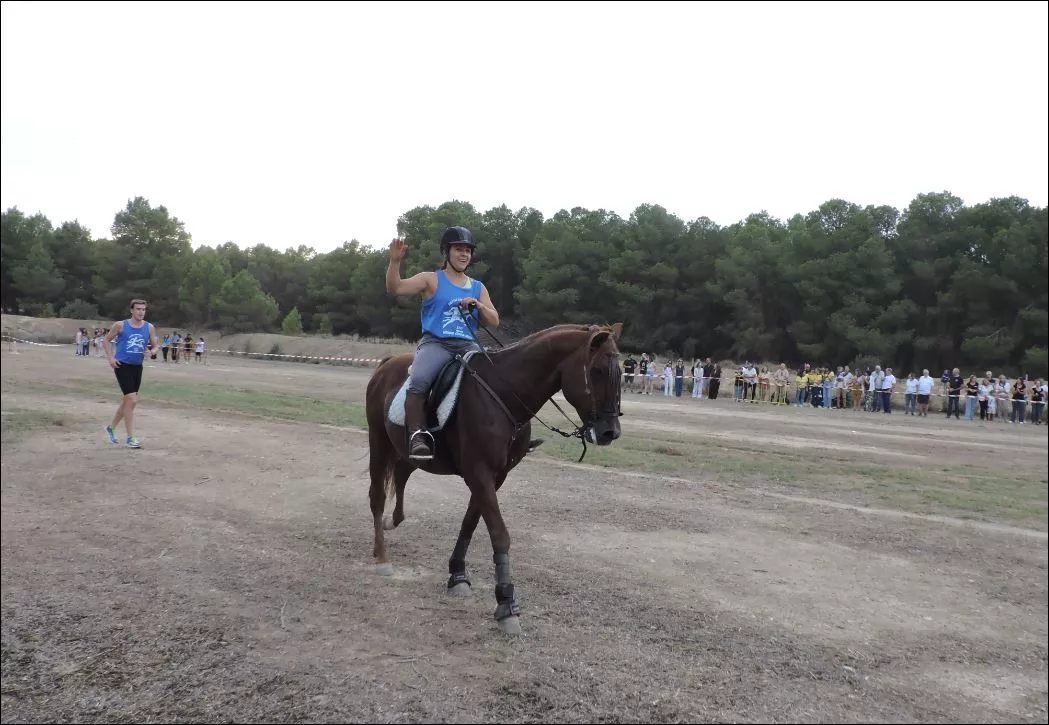Laura Calabria Cderrochando simpatía tras la derrota