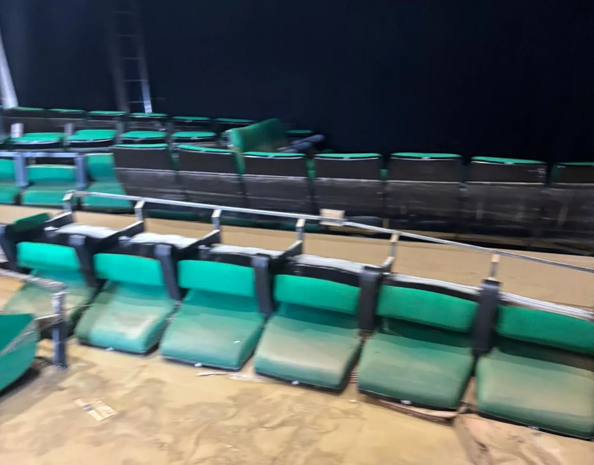 Daños causados por la tormenta en el Corral de García.