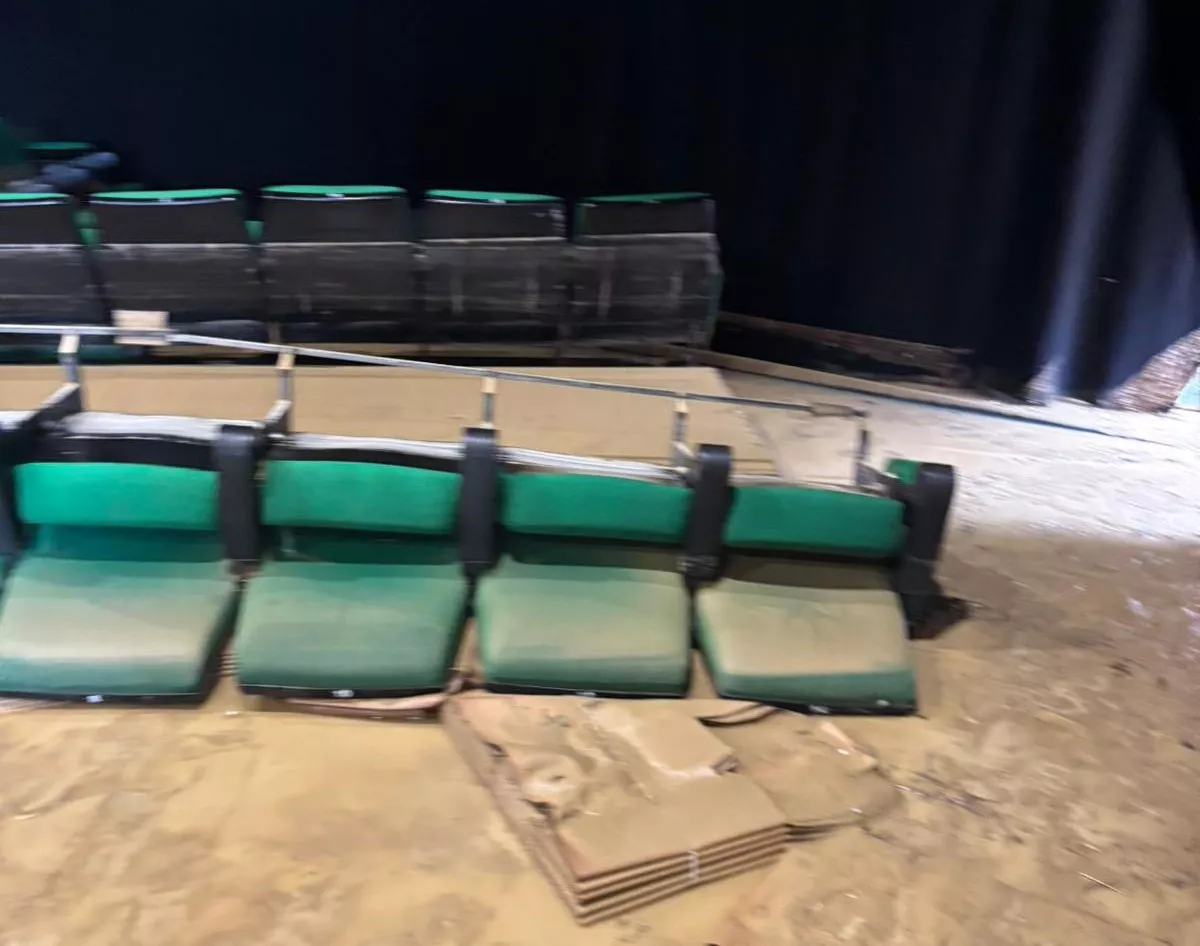 Daños causados por la tormenta en el Corral de García.