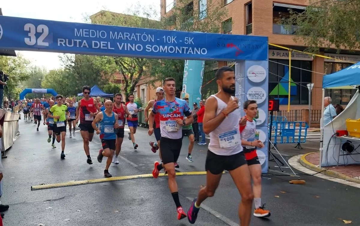 Medio Maratón Ruta Vino del Somontano de Barbastro