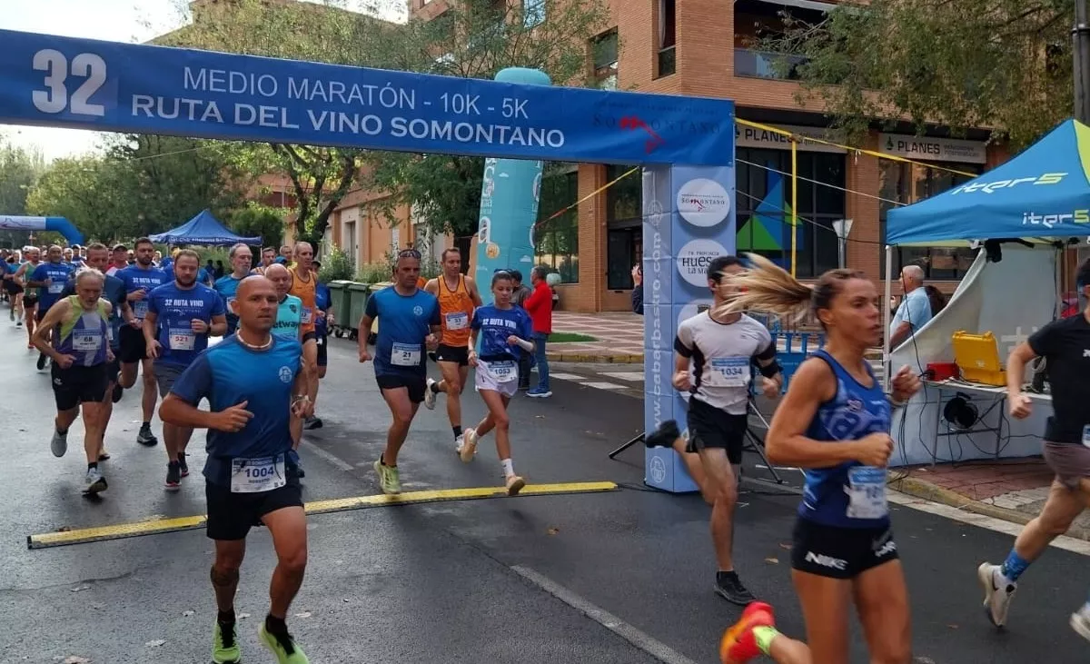 Medio Maratón Ruta Vino del Somontano de Barbastro