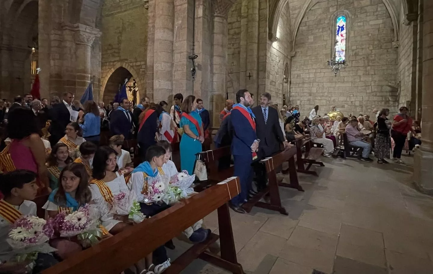 Procesión de San Mateo en las fiestas de Monzón.