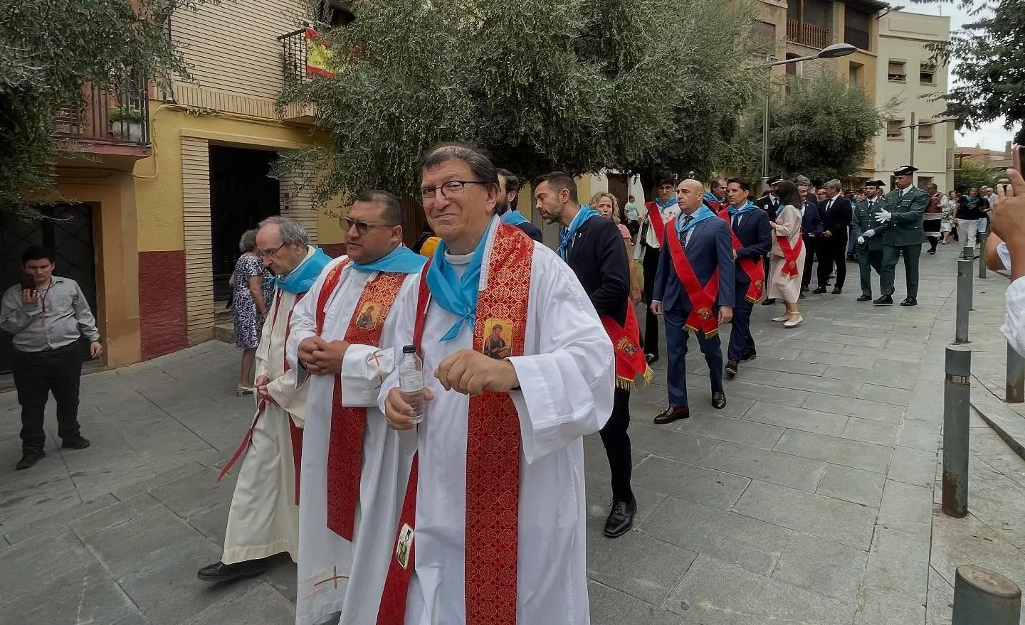 Procesión de San Mateo en las fiestas de Monzón.