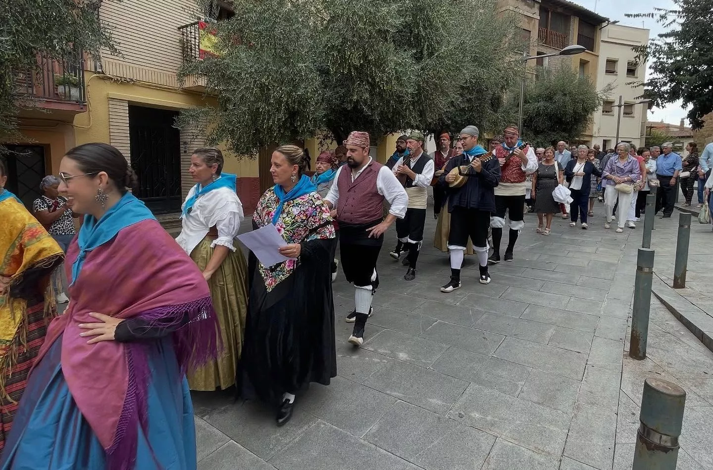 Procesión de San Mateo en las fiestas de Monzón.