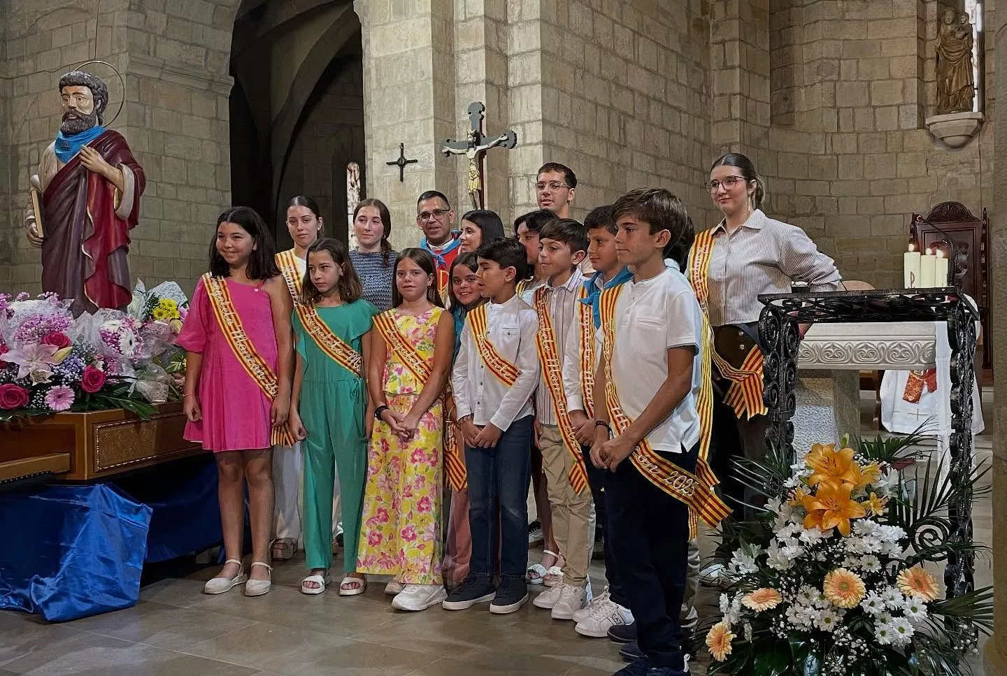 Procesión de San Mateo en las fiestas de Monzón.
