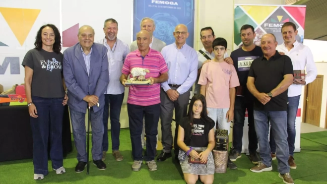 Entrega del Choto de Oro