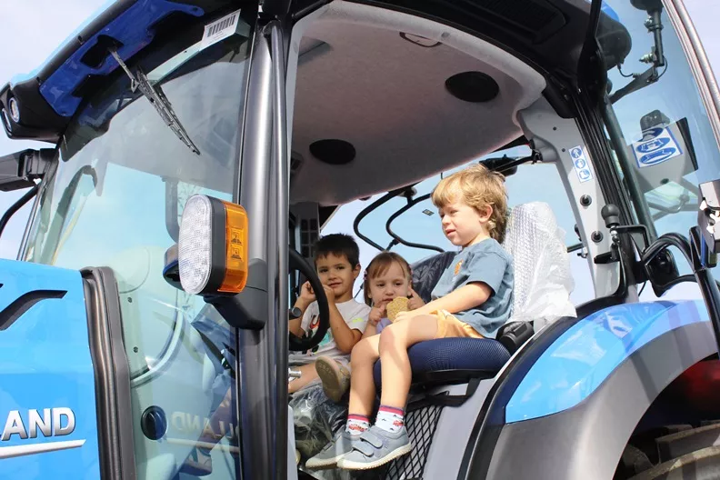 Actividad en la 39º Feria Industrial, Agrícola y Ganadera de Los Monegros.