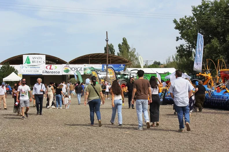 Actividad en la 39º Feria Industrial, Agrícola y Ganadera de Los Monegros.