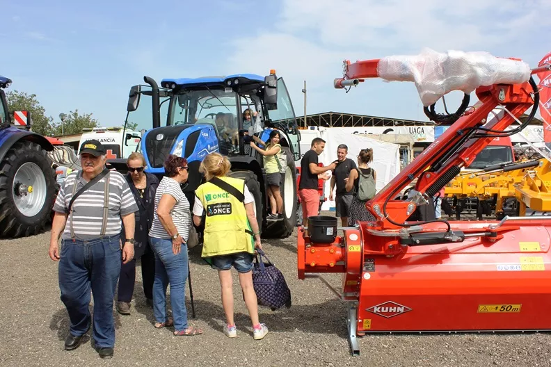 Actividad en la 39º Feria Industrial, Agrícola y Ganadera de Los Monegros.