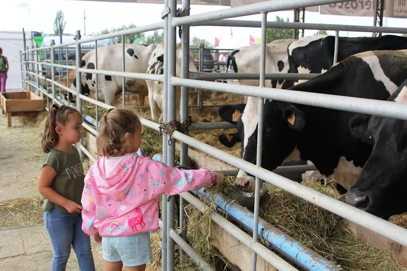 Actividad en la 39º Feria Industrial, Agrícola y Ganadera de Los Monegros.