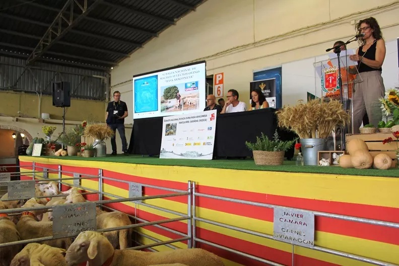 Actividad en la 39º Feria Industrial, Agrícola y Ganadera de Los Monegros.