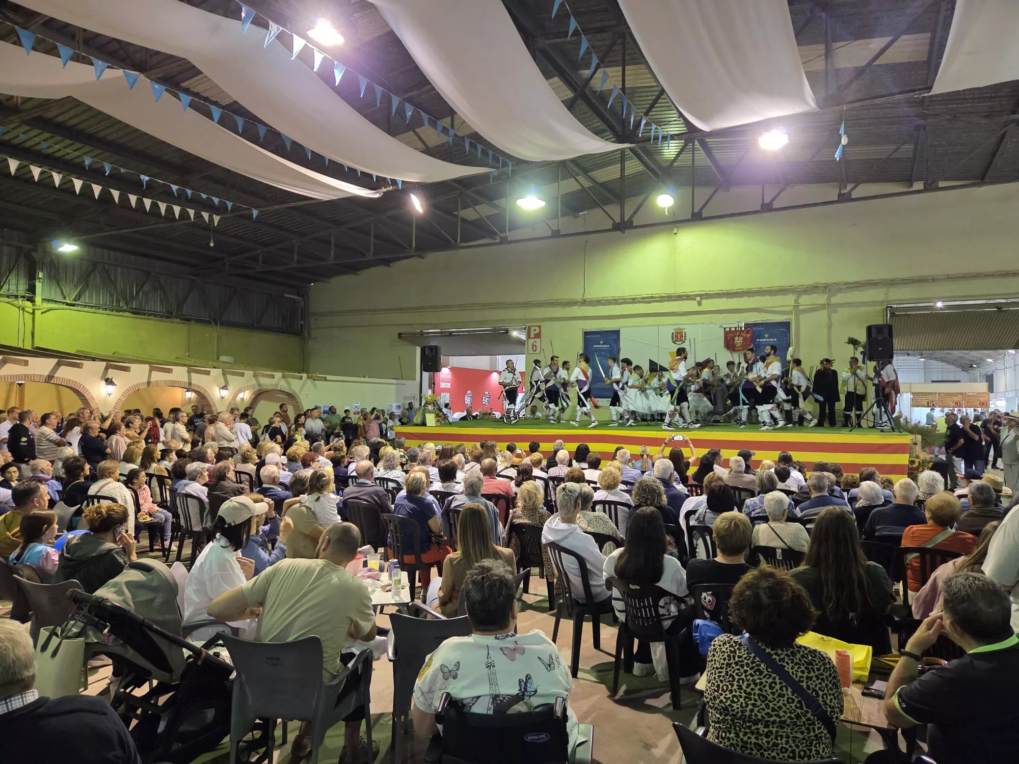 Actividad en la 39º Feria Industrial, Agrícola y Ganadera de Los Monegros.