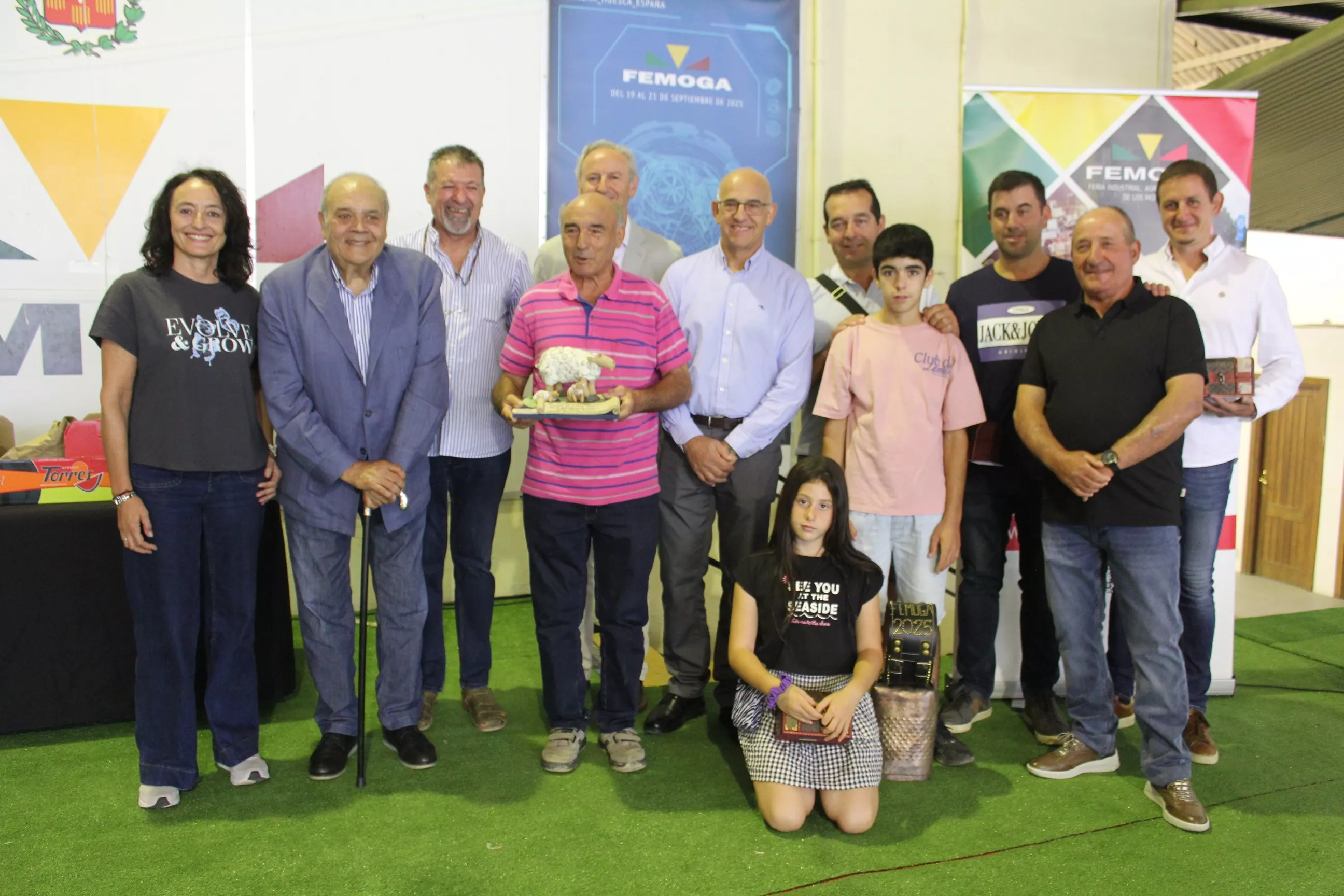 Actividad en la 39º Feria Industrial, Agrícola y Ganadera de Los Monegros.