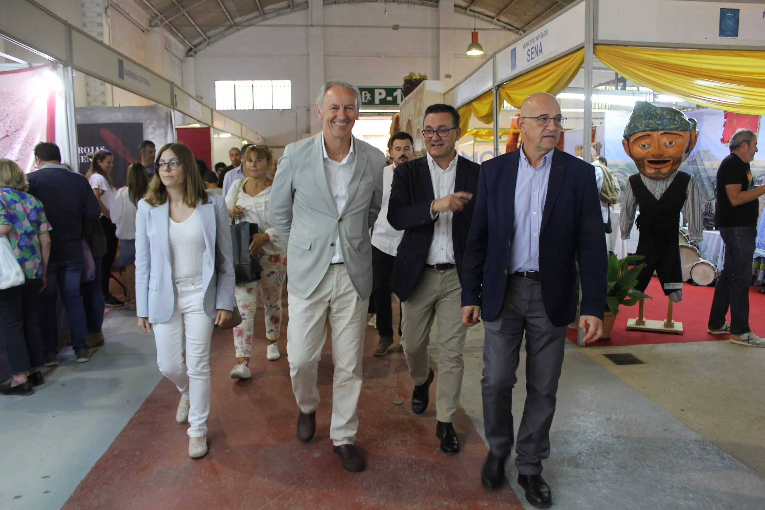 Actividad en la 39º Feria Industrial, Agrícola y Ganadera de Los Monegros.