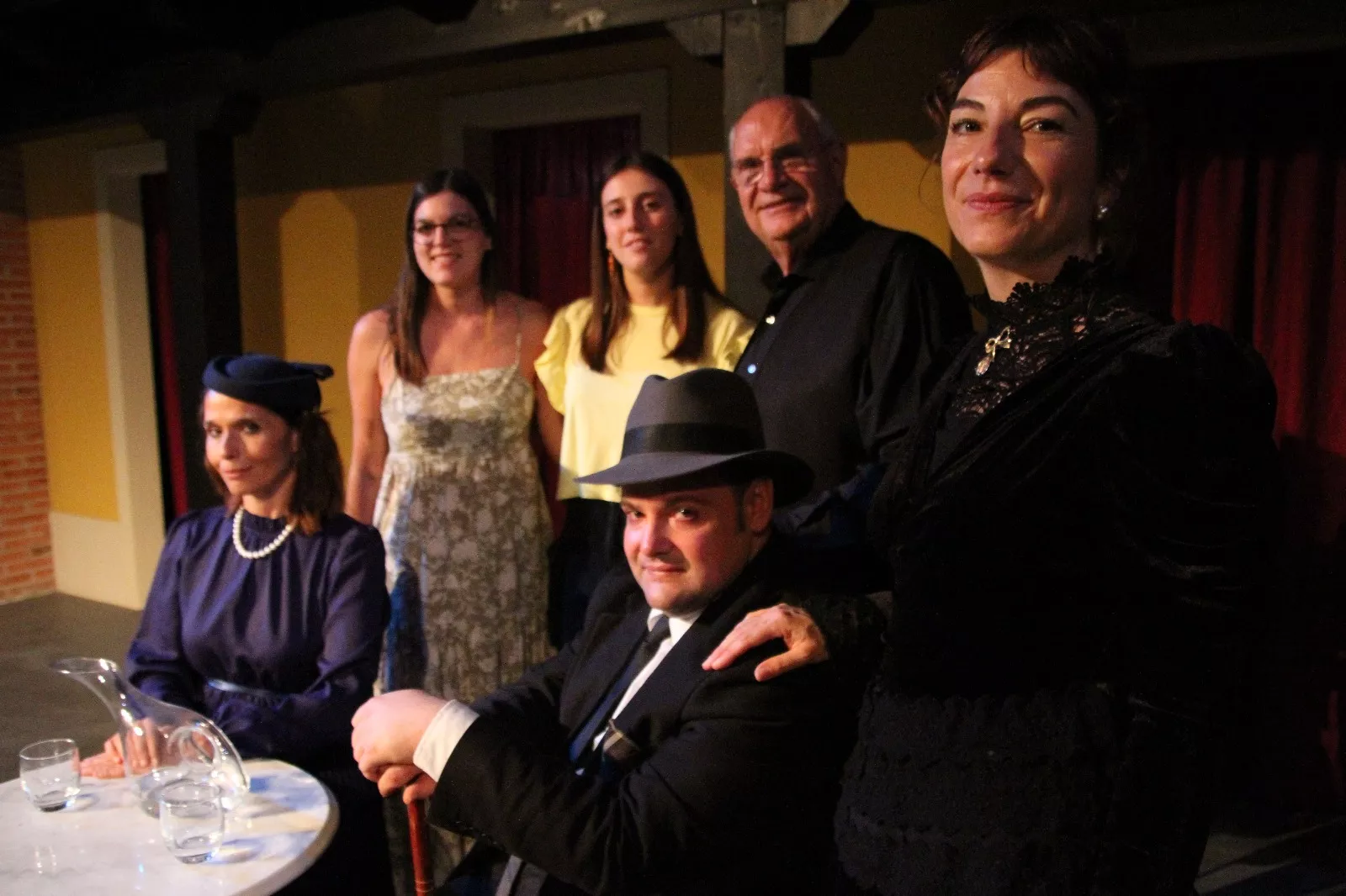 "Entre dos amores" en el Corral de Comedias de Robres. Foto Carlos Neofato