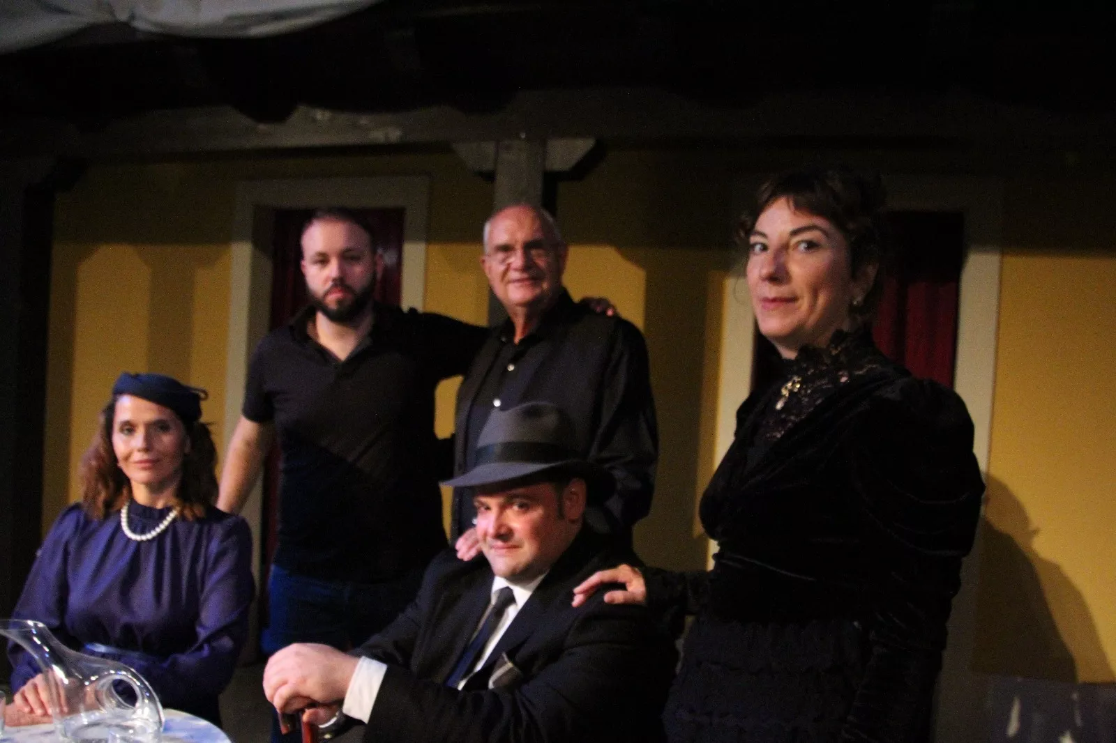 "Entre dos amores" en el Corral de Comedias de Robres. Foto Carlos Neofato