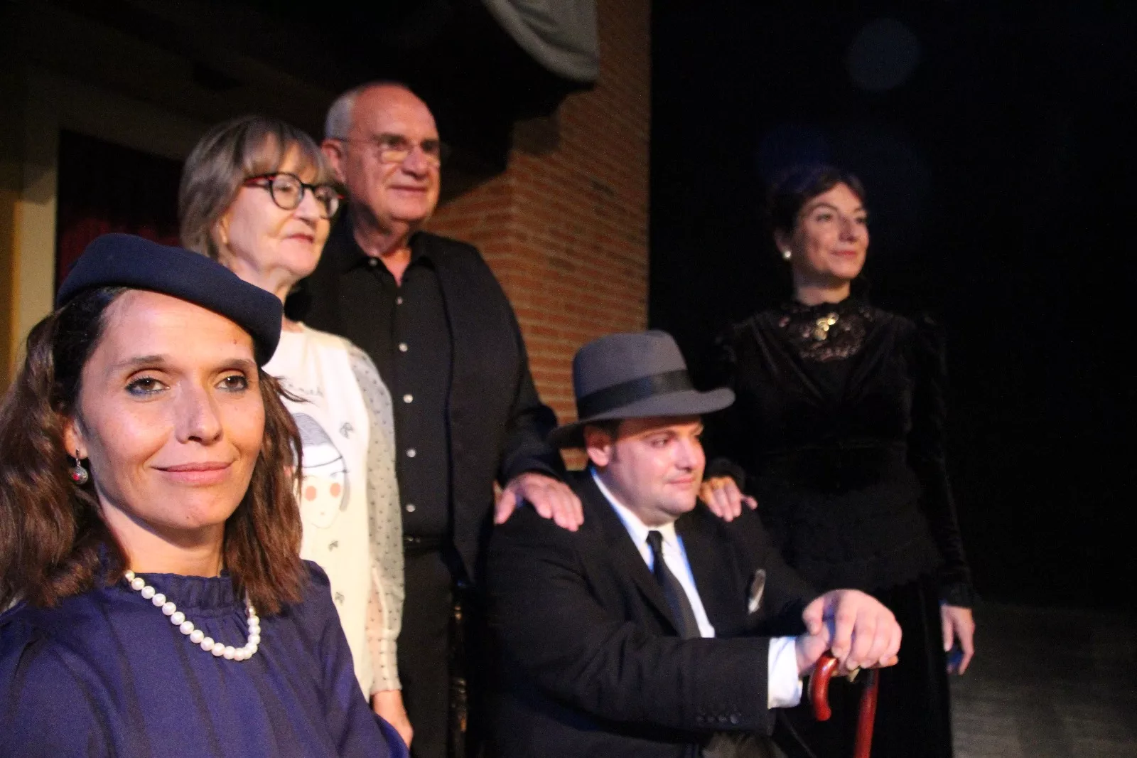 "Entre dos amores" en el Corral de Comedias de Robres. Foto Carlos Neofato