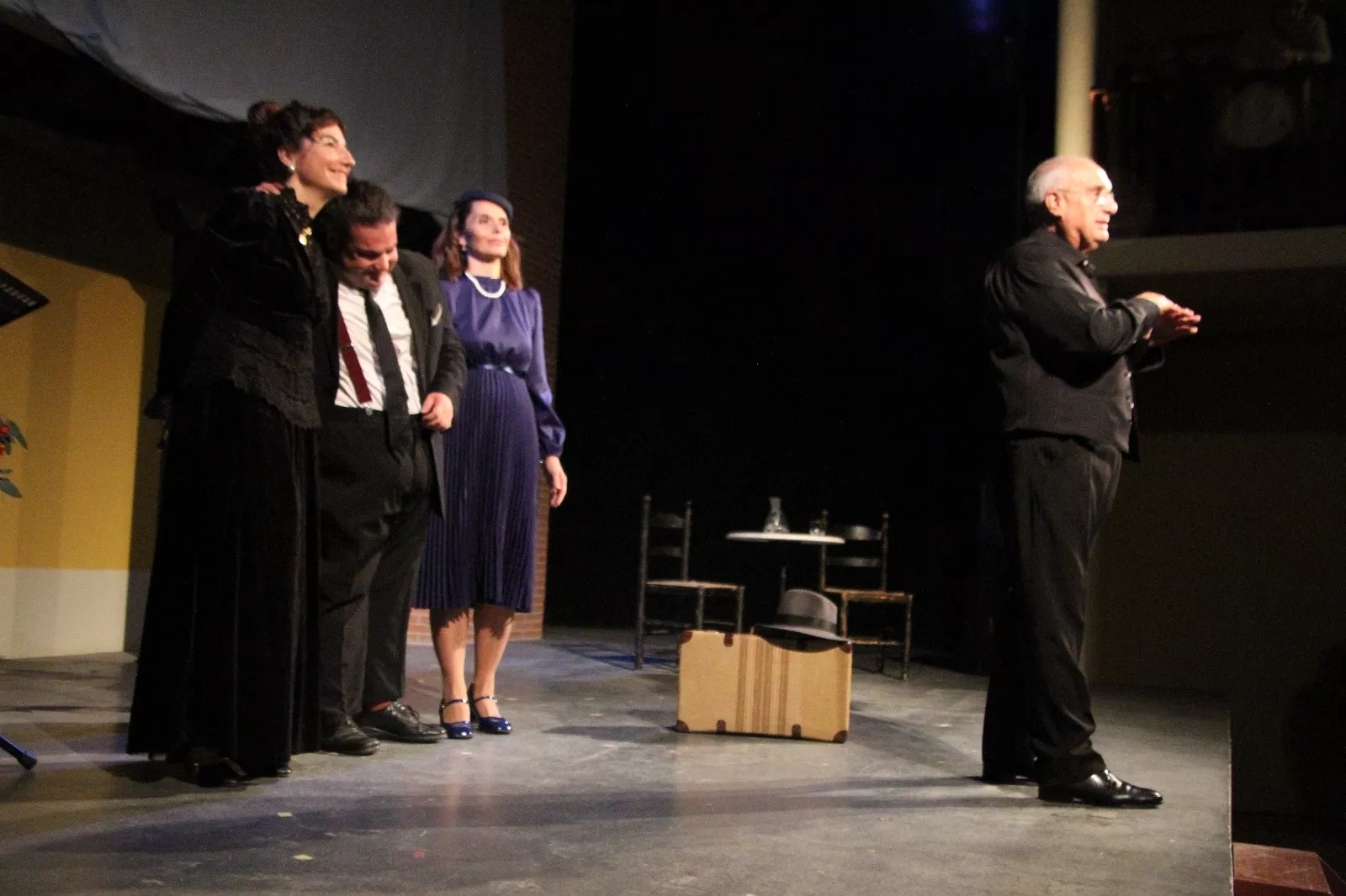 "Entre dos amores" en el Corral de Comedias de Robres. Foto Carlos Neofato