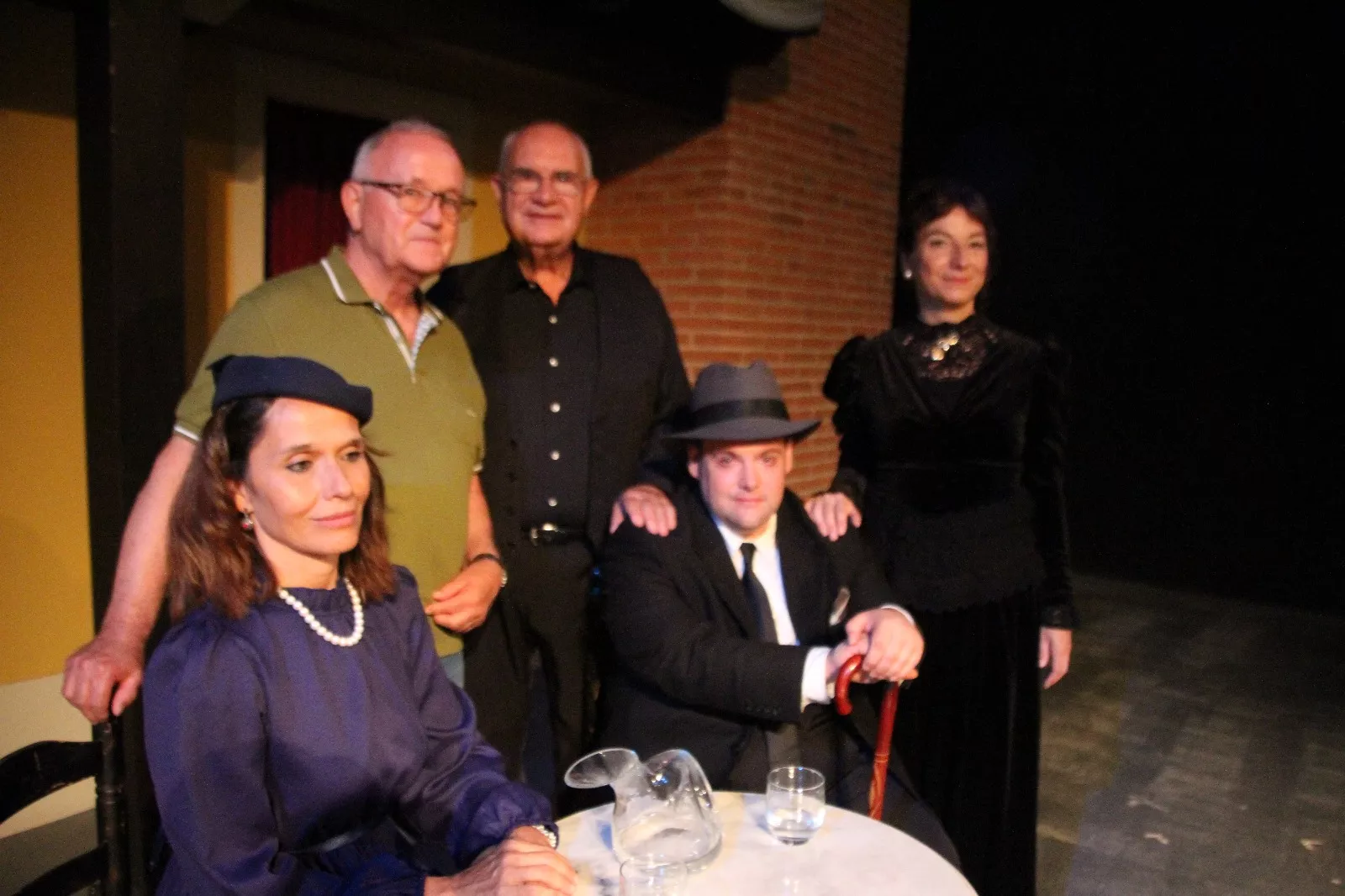 "Entre dos amores" en el Corral de Comedias de Robres. Foto Carlos Neofato