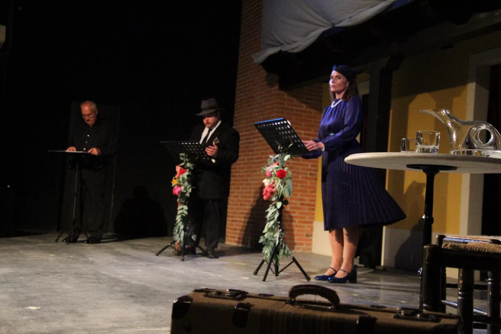 "Entre dos amores" en el Corral de Comedias de Robres. Foto Carlos Neofato