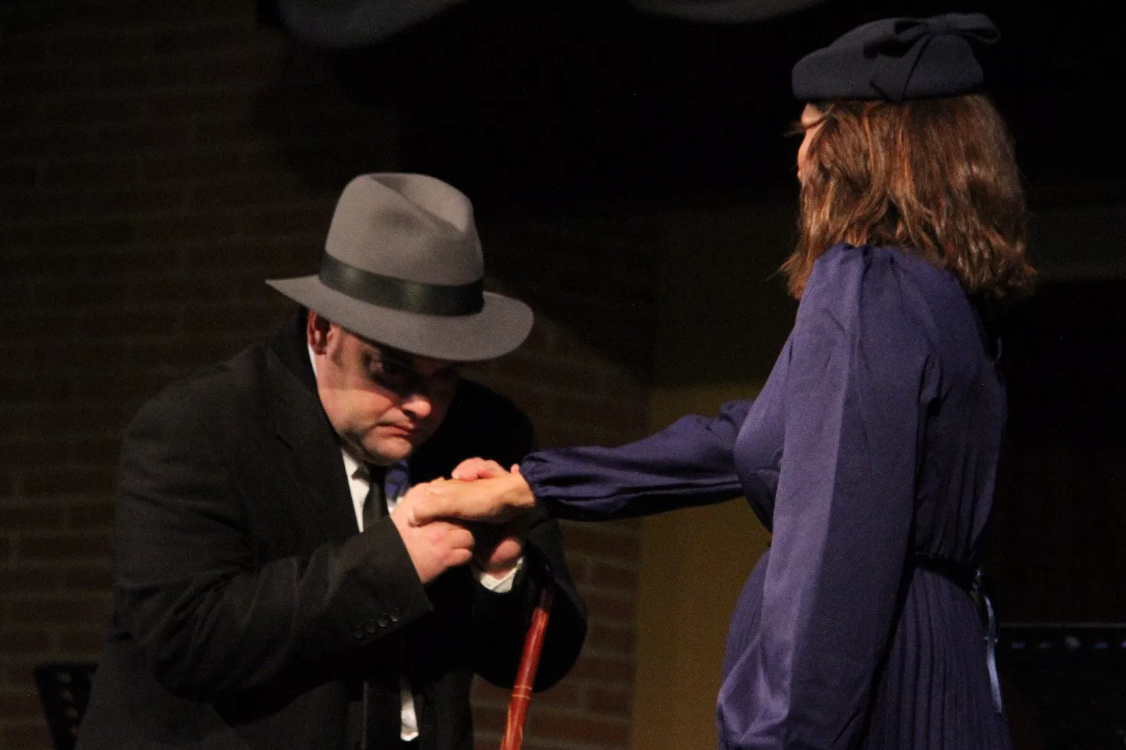 "Entre dos amores" en el Corral de Comedias de Robres. Foto Carlos Neofato