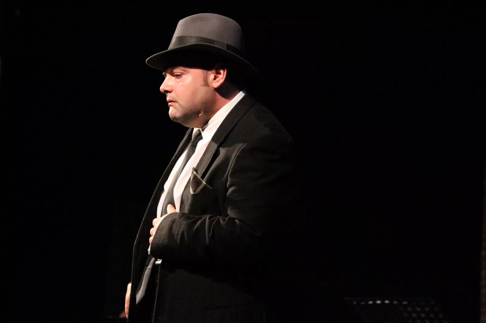 "Entre dos amores" en el Corral de Comedias de Robres. Foto Carlos Neofato