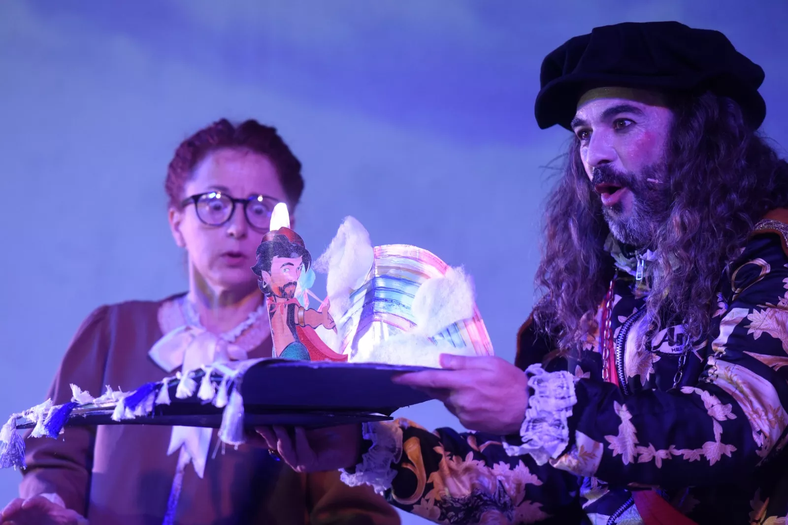 La Biblioteca Encantada, de Zazurca Artes Escénicas, en la feria Sin Condiciones. Javier Blasco