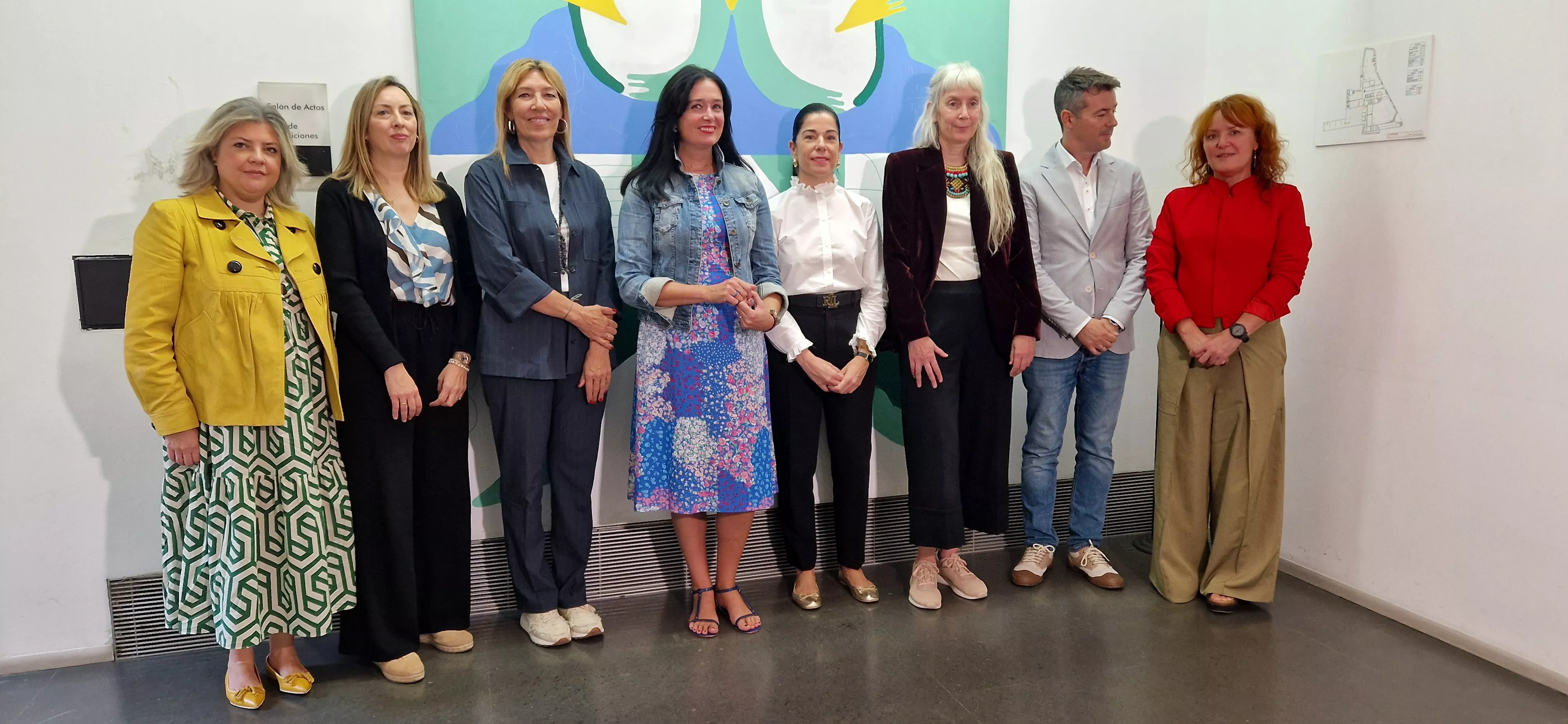 Participantes en la Comisión de Seguimiento de Huesca más Inclusiva. Foto Myriam Martínez Participantes en la Comisión de Seguimiento de Huesca más Inclusiva. Foto Myriam Martínez