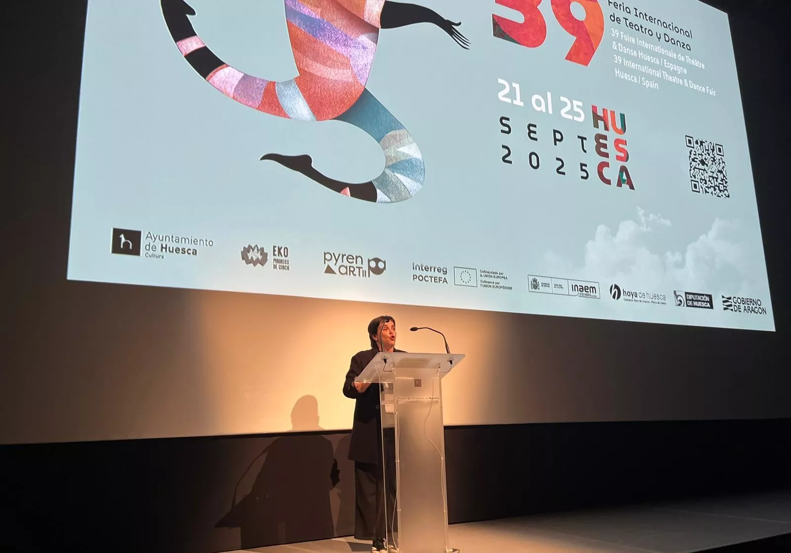 Inauguración de la 39 Feria Internacional de Teatro y Danza de Huesca. Foto Mercedes Manterola