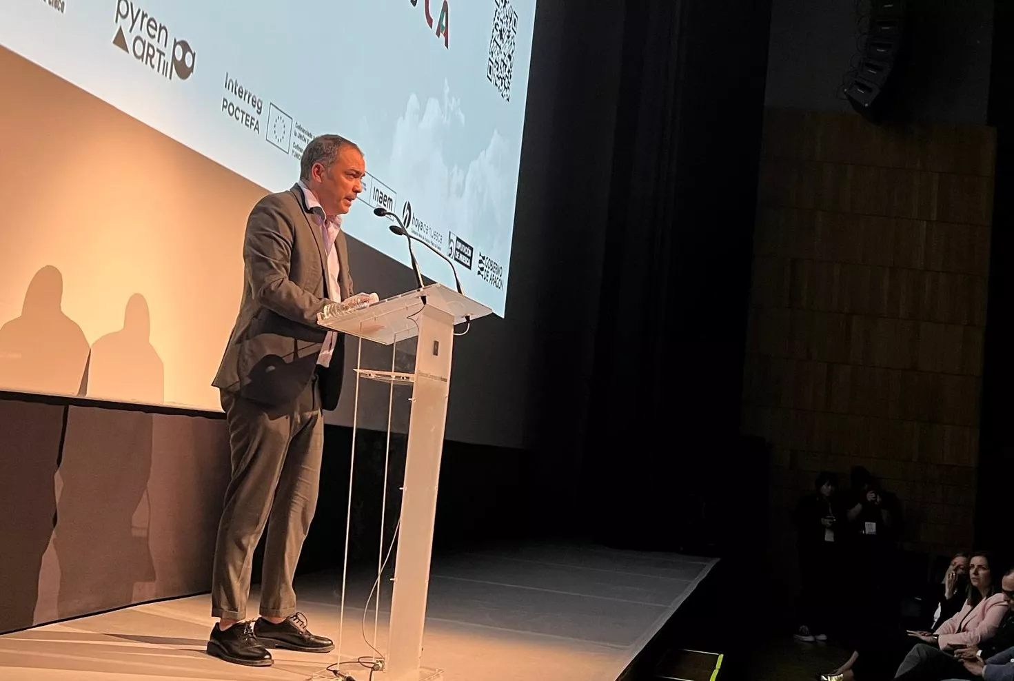 Inauguración de la 39 Feria Internacional de Teatro y Danza de Huesca. Foto Mercedes Manterola