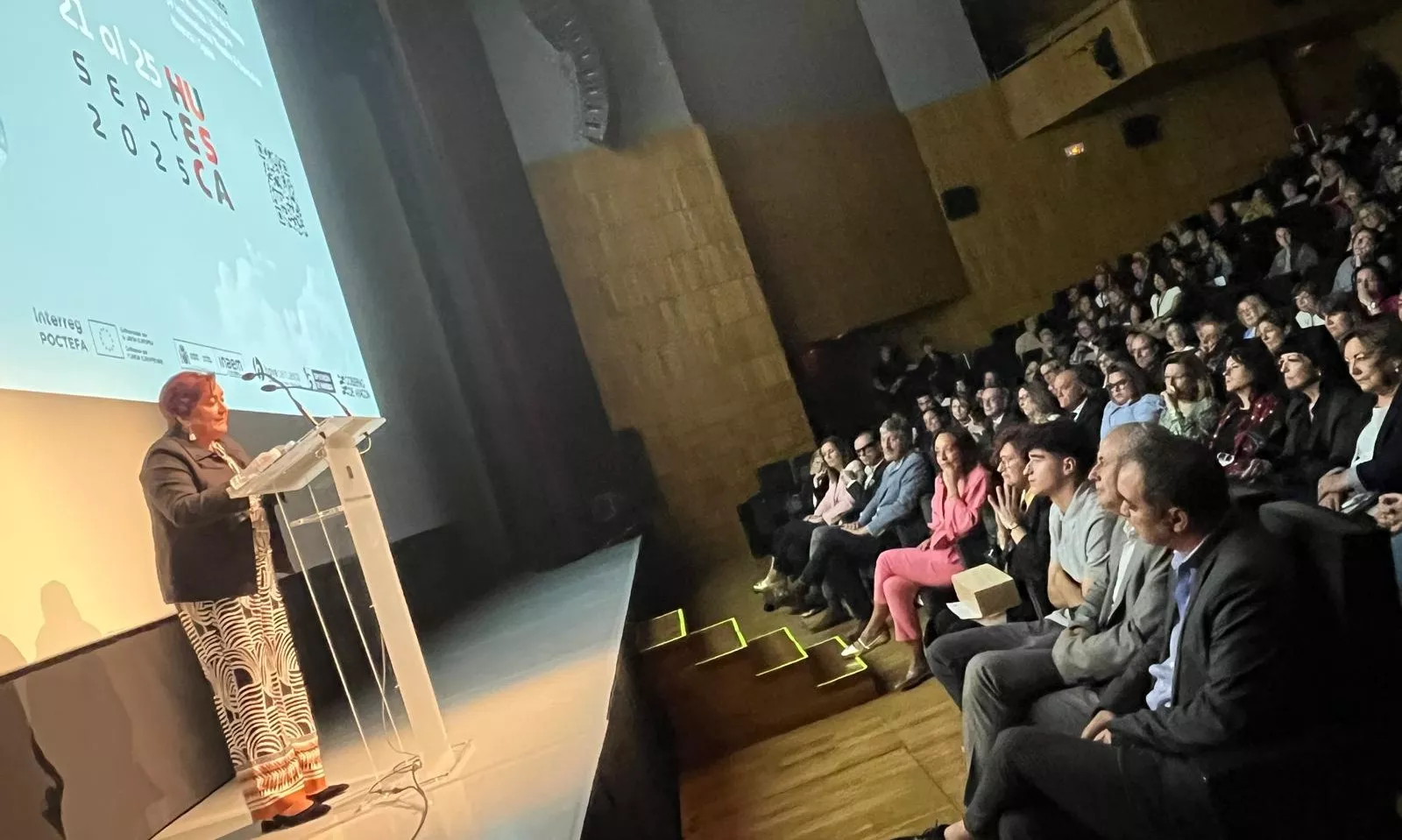 Inauguración de la 39 Feria Internacional de Teatro y Danza de Huesca. Foto Mercedes Manterola