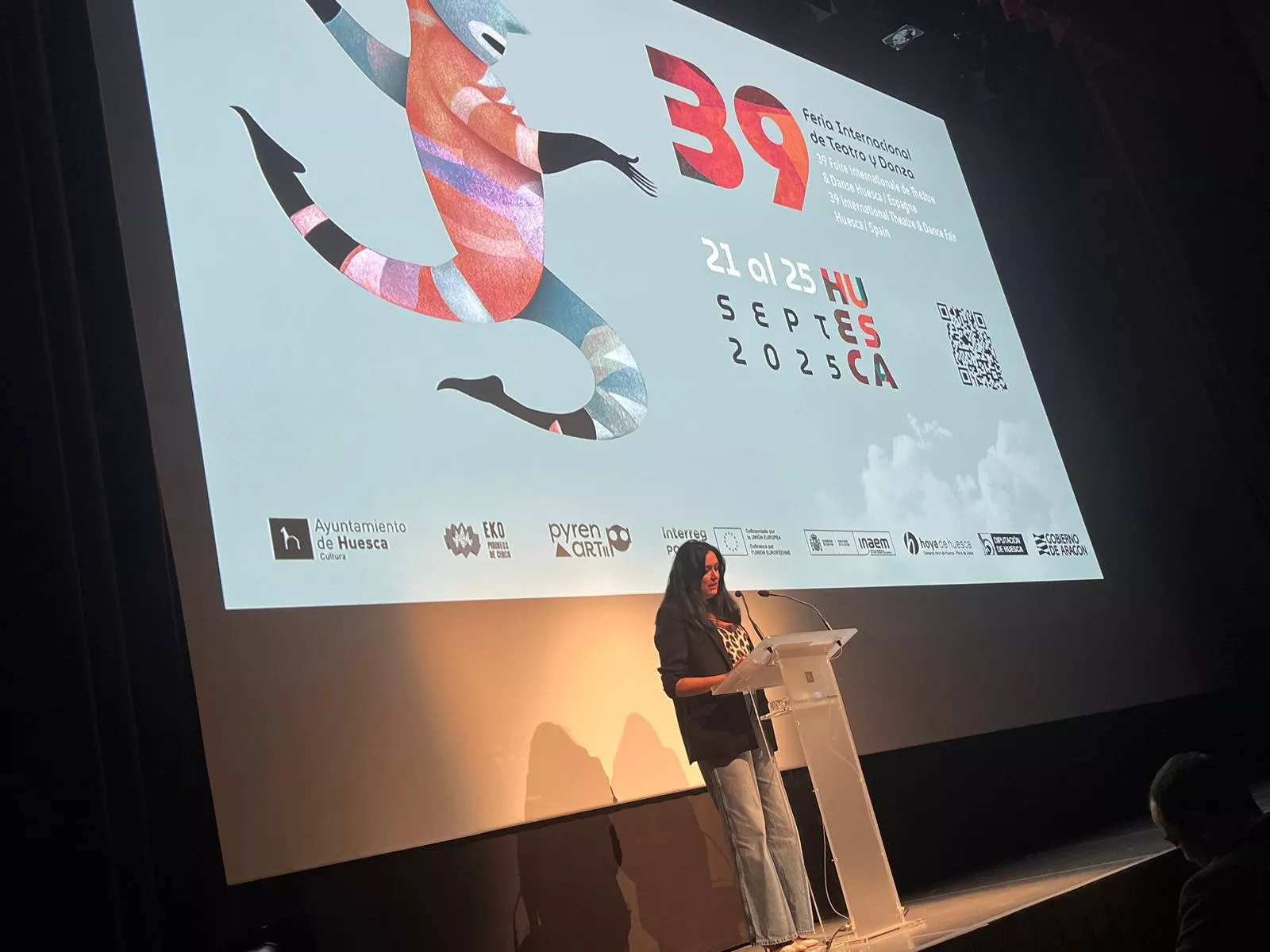 Entrega del premio Javier Brun a Angelita Cavero. Foto Mercedes Manterola