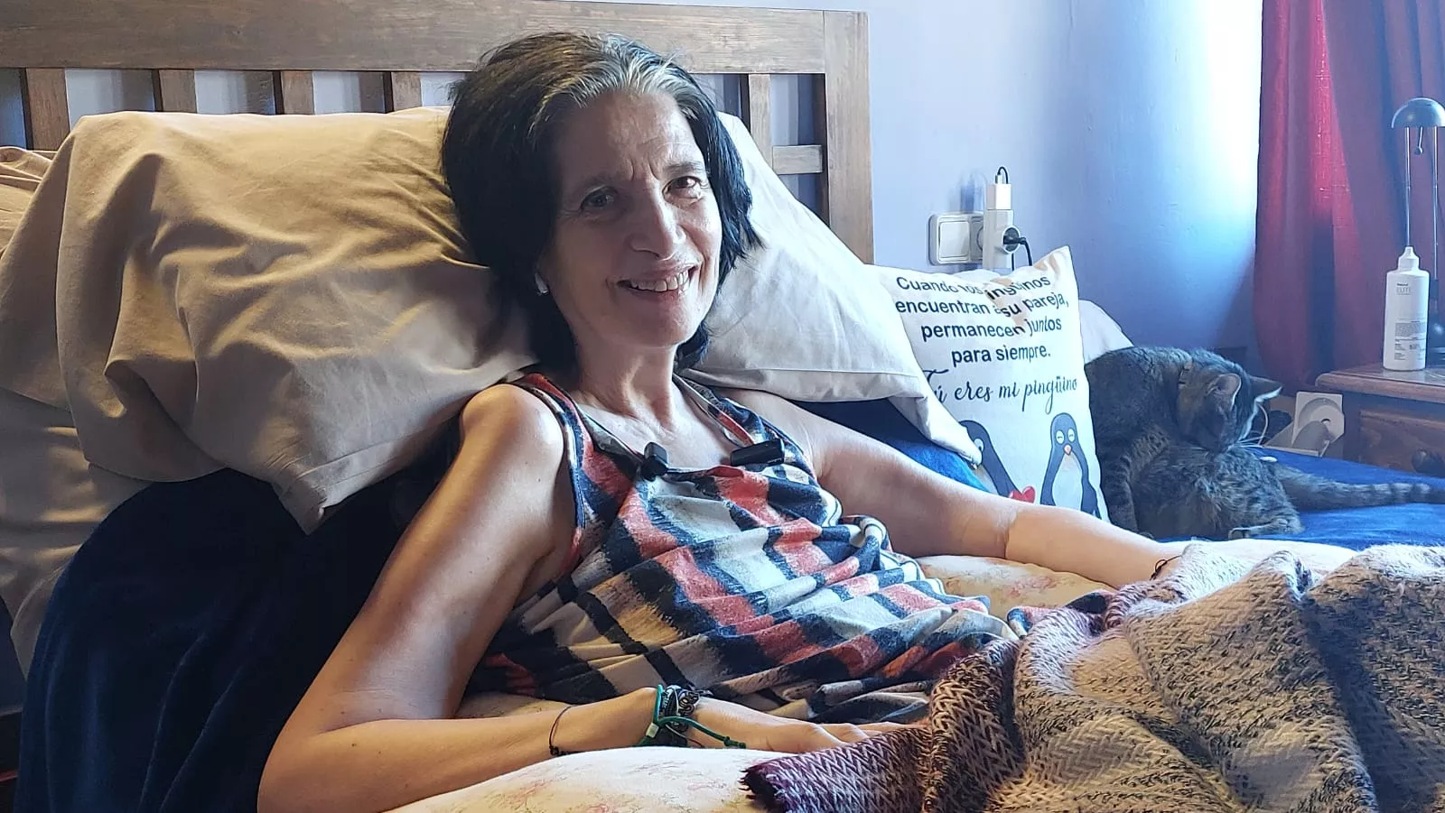 Belén Arcos, en la entrevista el 3 de septiembre