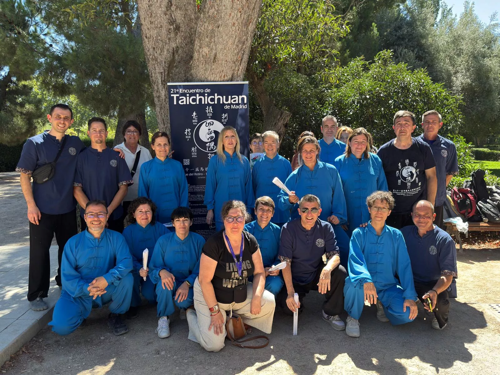 La Escuela de Tai Chi Huesca y Daniel Murciano en Madrid.