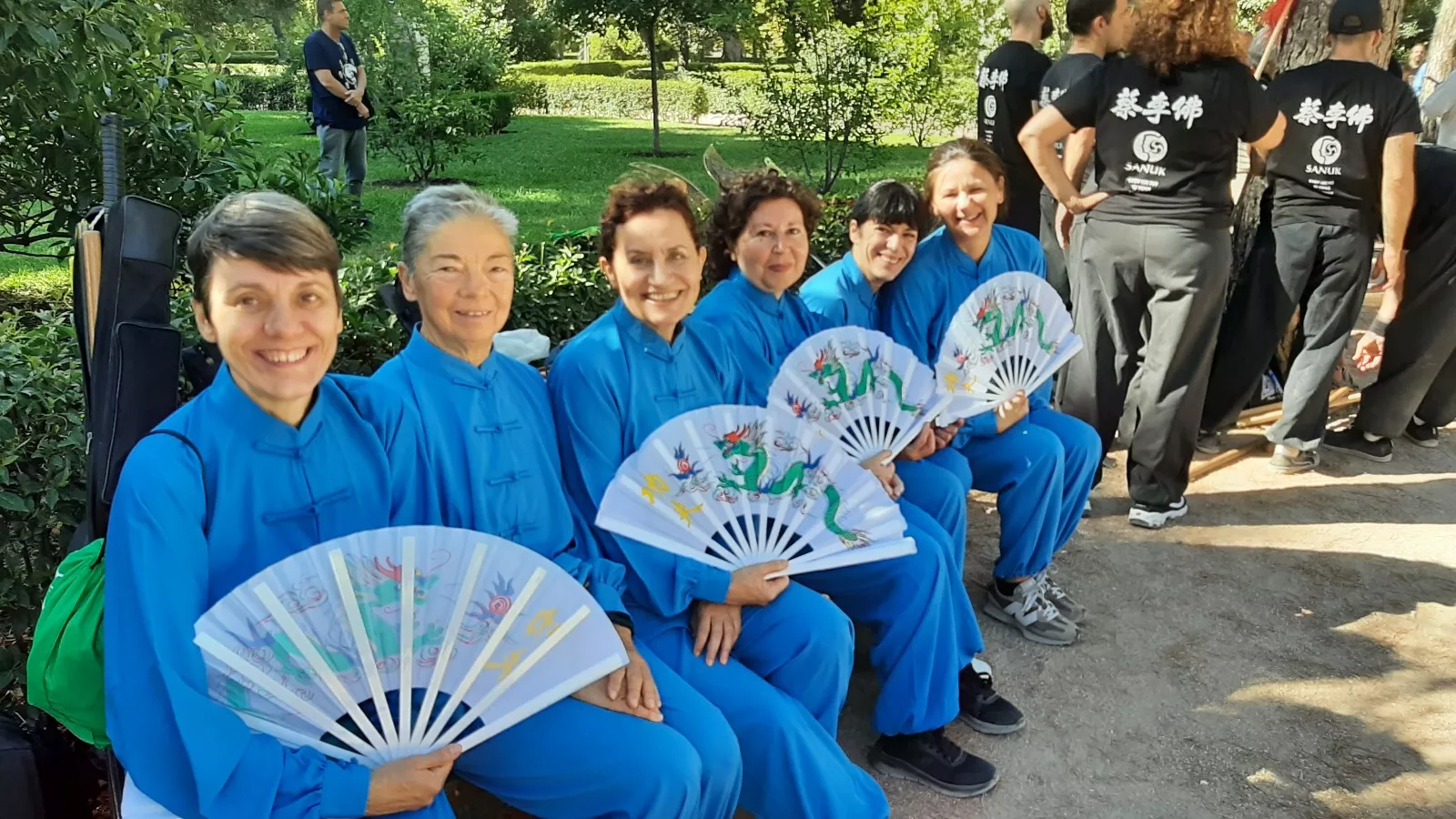 La Escuela de Tai Chi Huesca y Daniel Murciano en Madrid.