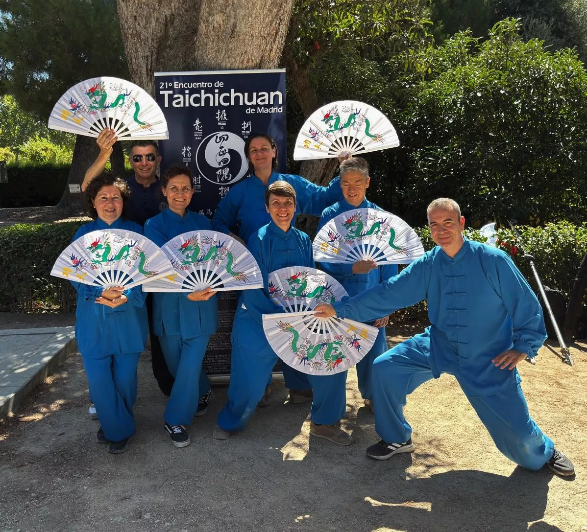 La Escuela de Tai Chi Huesca y Daniel Murciano en Madrid.