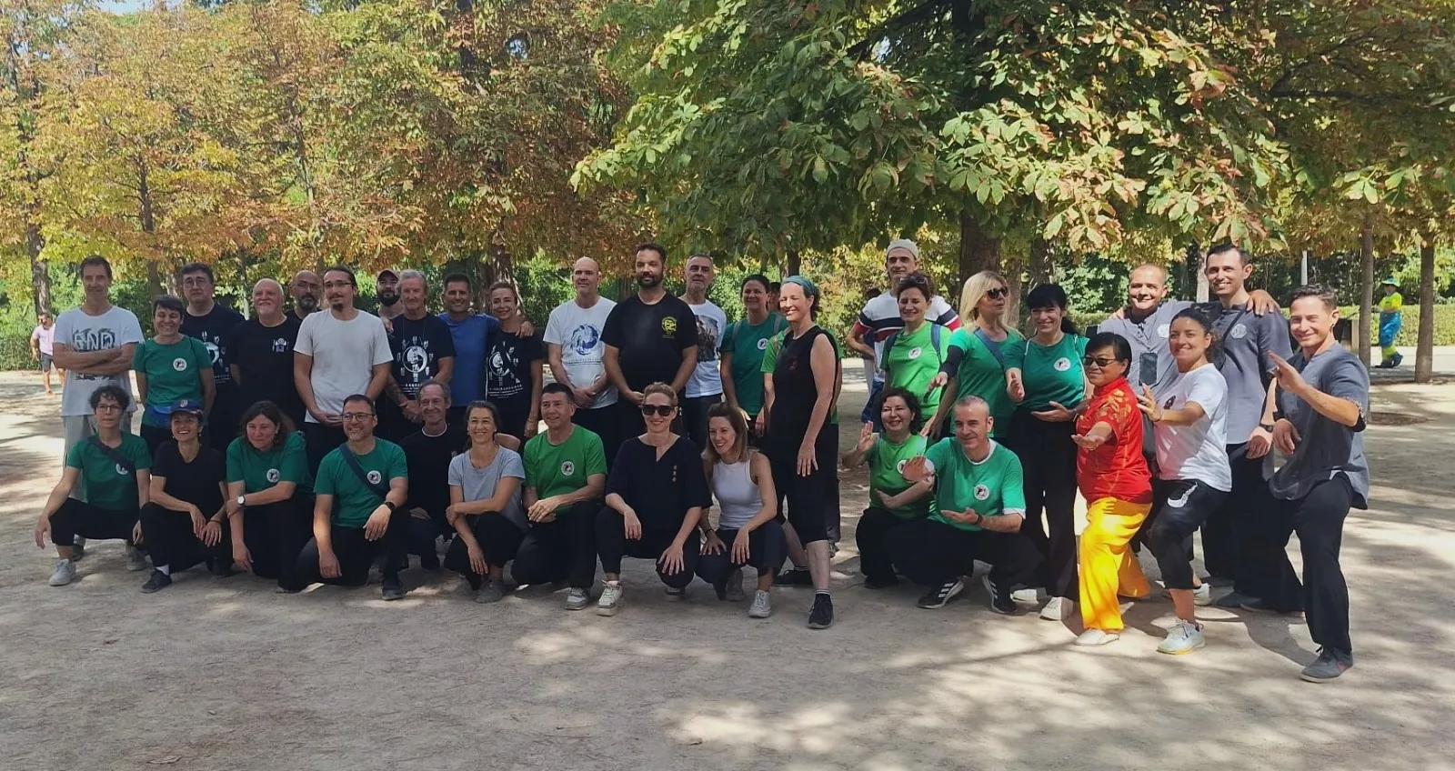 La Escuela de Tai Chi Huesca y Daniel Murciano en Madrid.