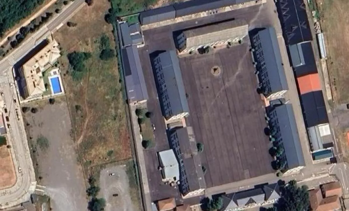 Terreno en el que se ubicará la nueva comisaría de la Policía Nacional en Jaca.