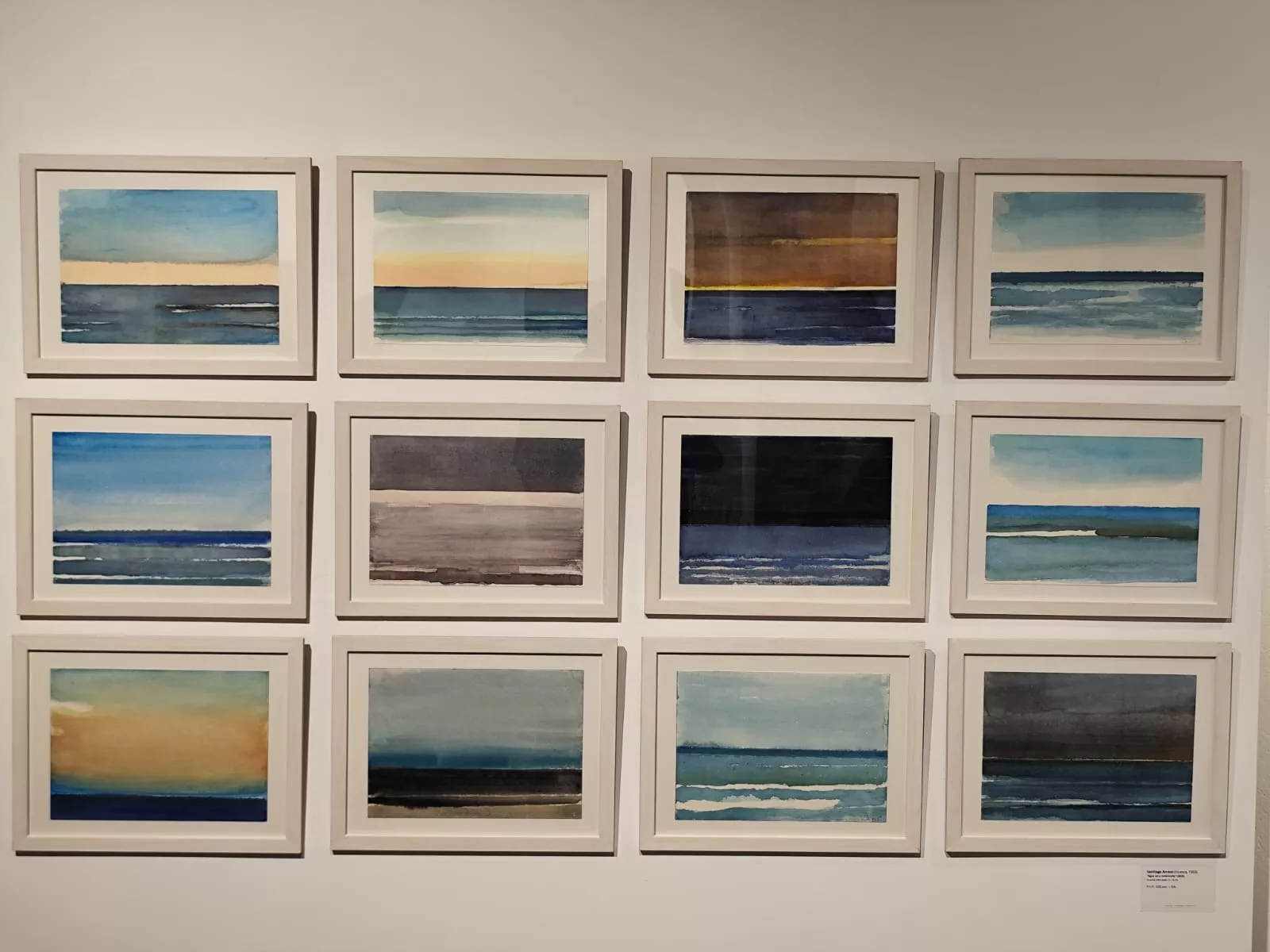 Obra de Arranz, en la Galería Carmen Terreros de Zaragoza. Foto GCT