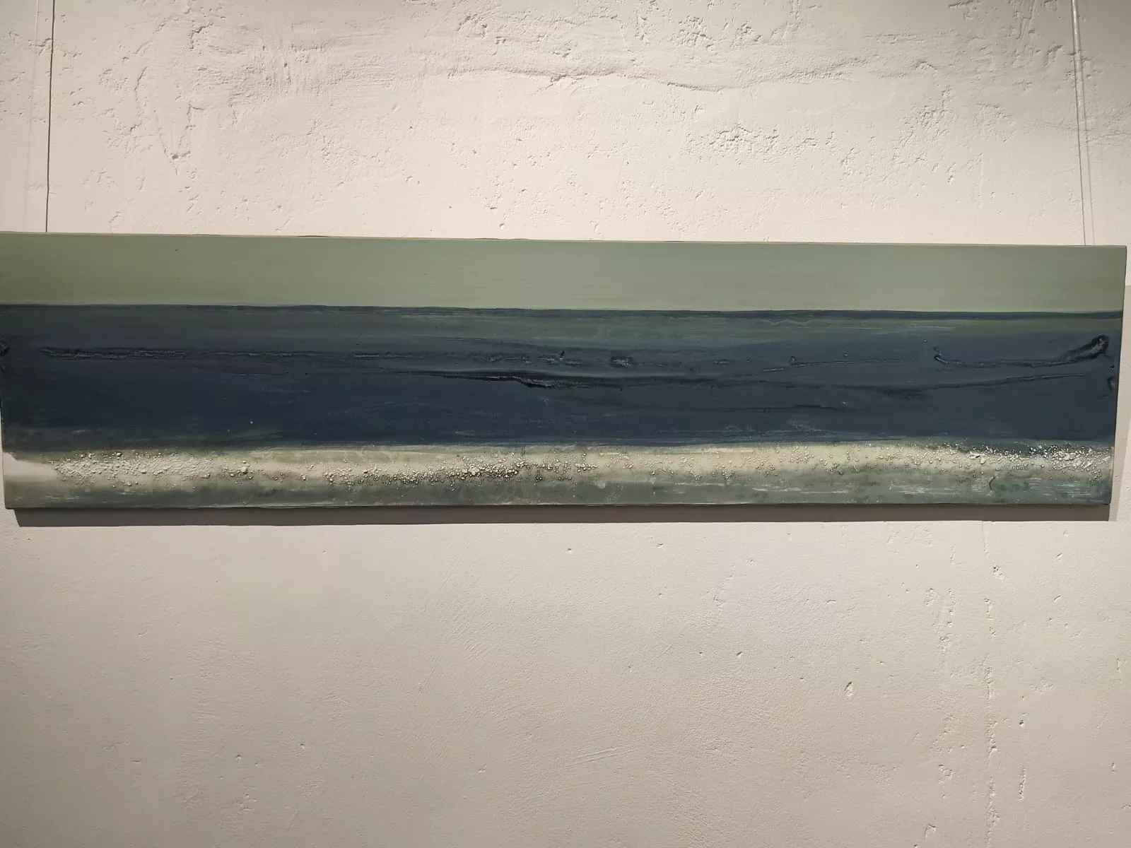 Obra de Arranz, en la Galería Carmen Terreros de Zaragoza. Foto GCT