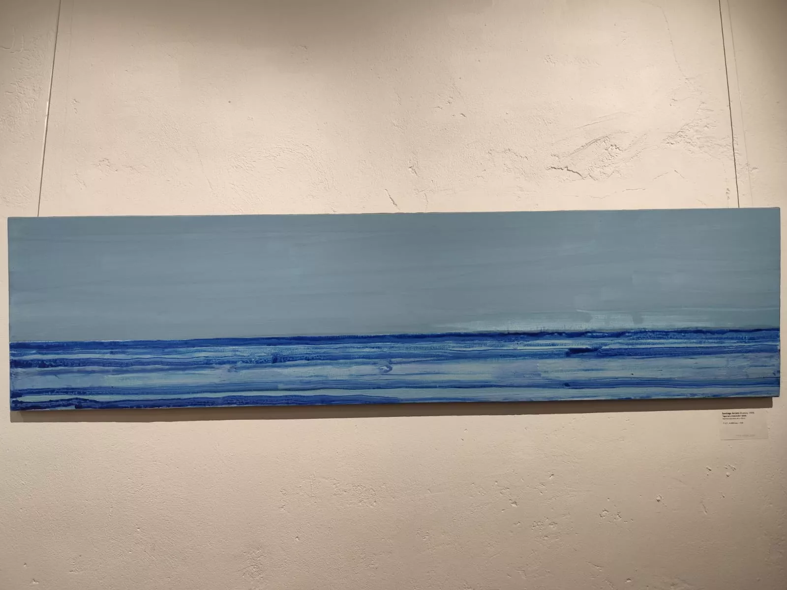 Obra de Arranz, en la Galería Carmen Terreros de Zaragoza. Foto GCT