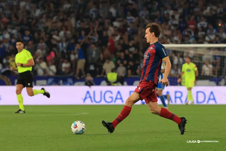 Kortajarena, en el partido ante el Deportivo: "Usaremos la rabia de Riazor para hacernos más fuertes". Foto: LaLiga