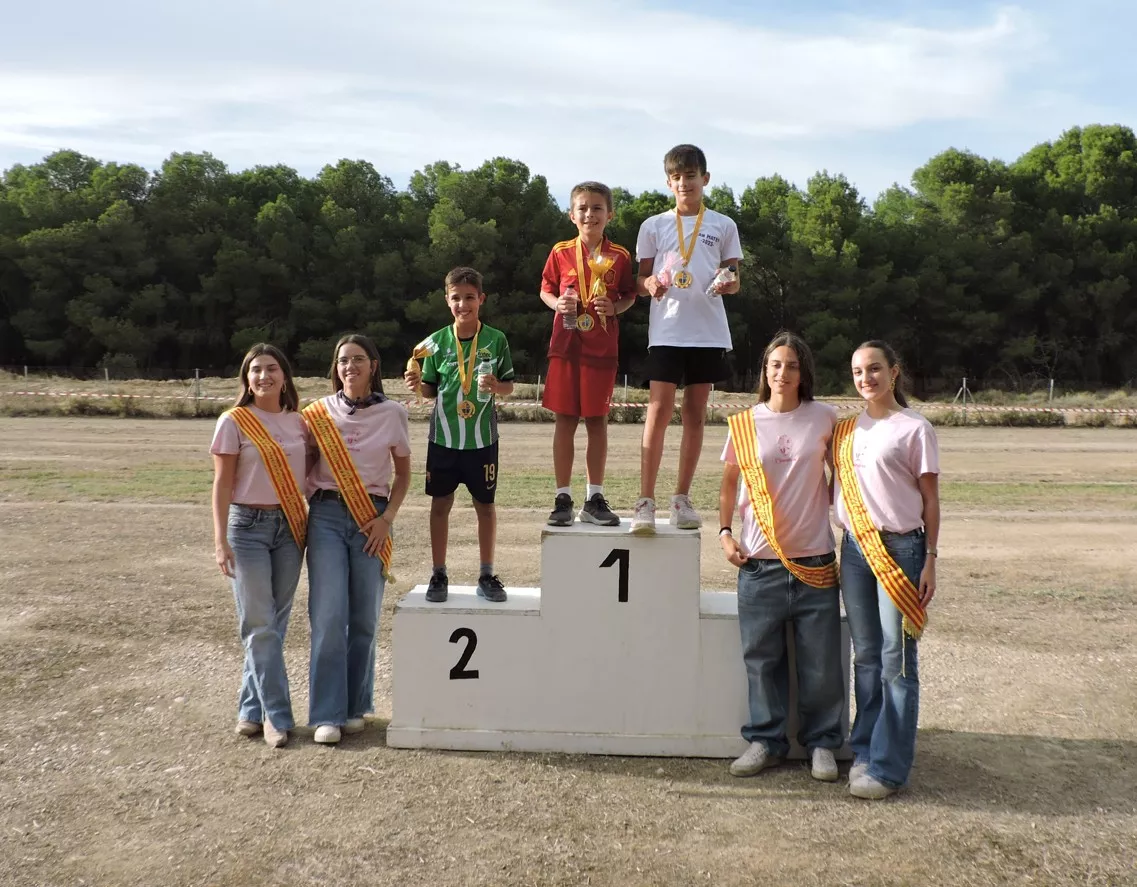 11 Pódium de niños de 10 a 12 años