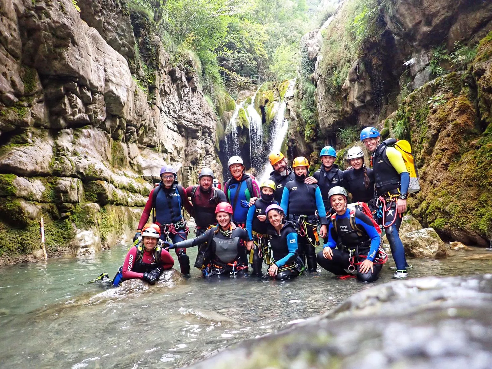 El grupo, en el Viandico