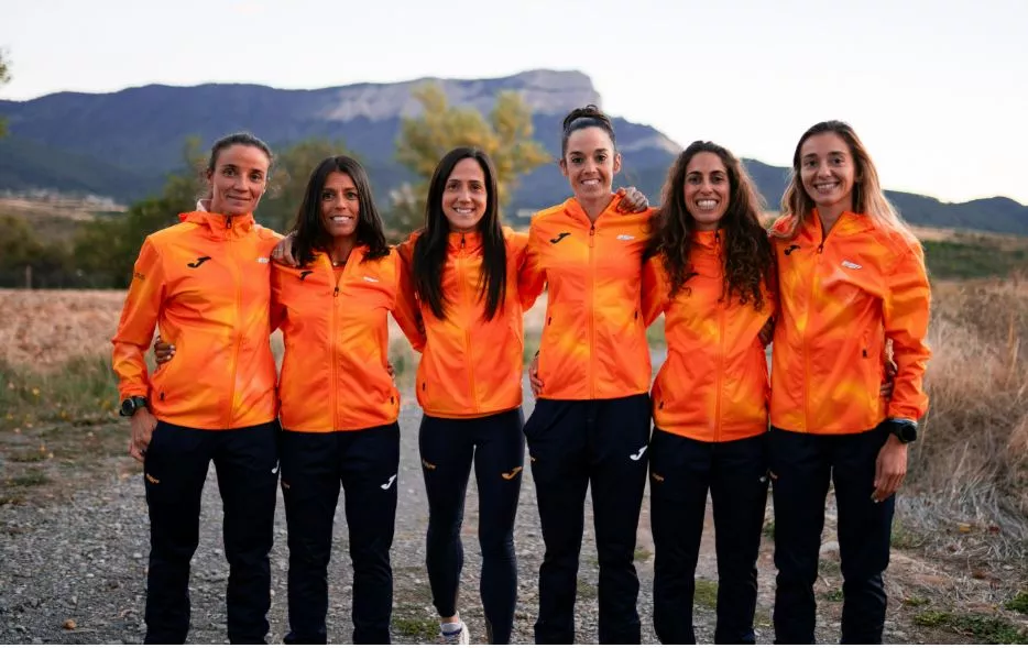 Equipo femenino español. Foto RFEA