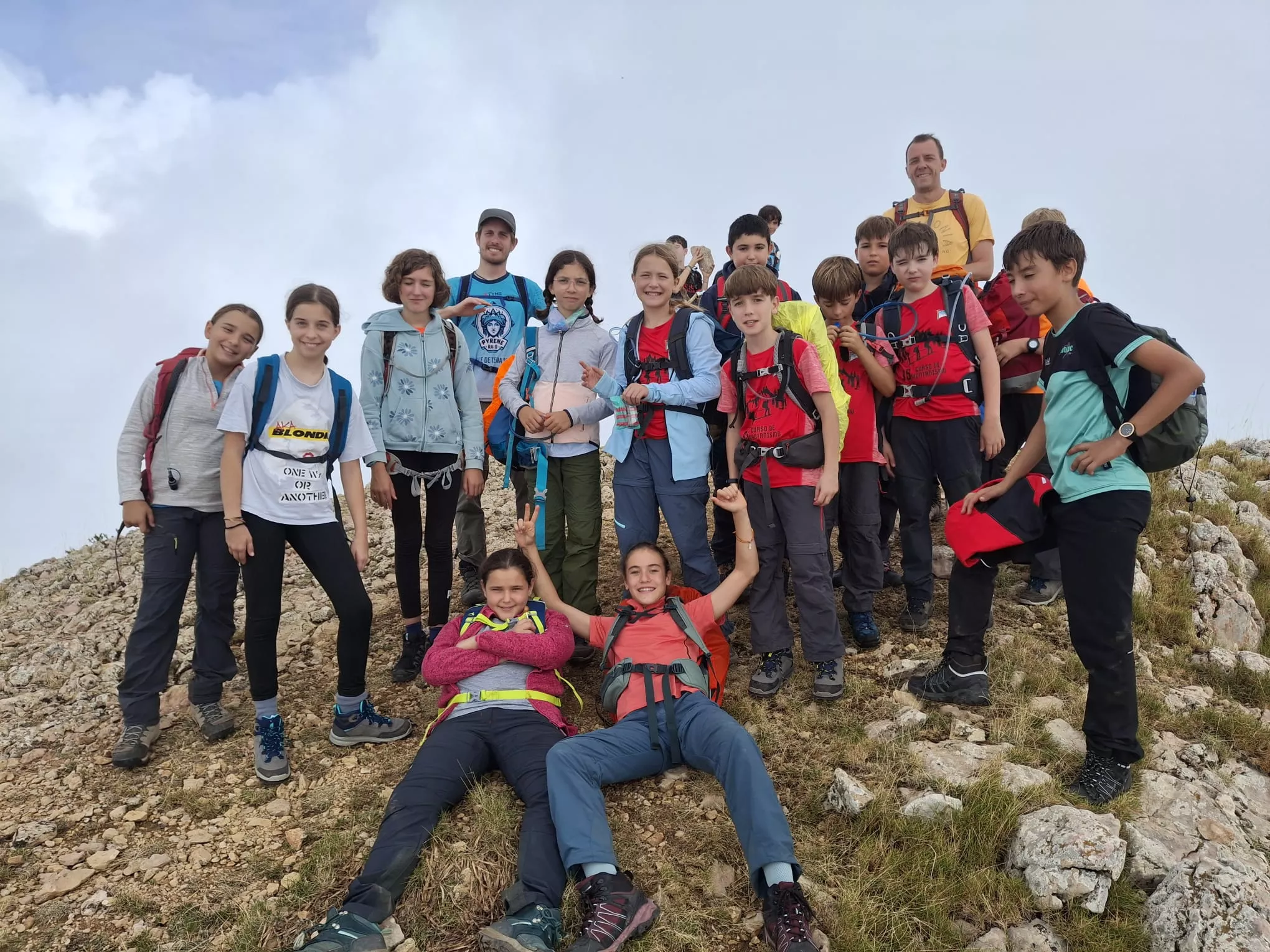 En la cima Montidinera. 