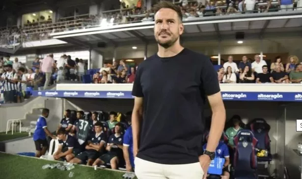 Sergi Guilló, entrenador del Huesca