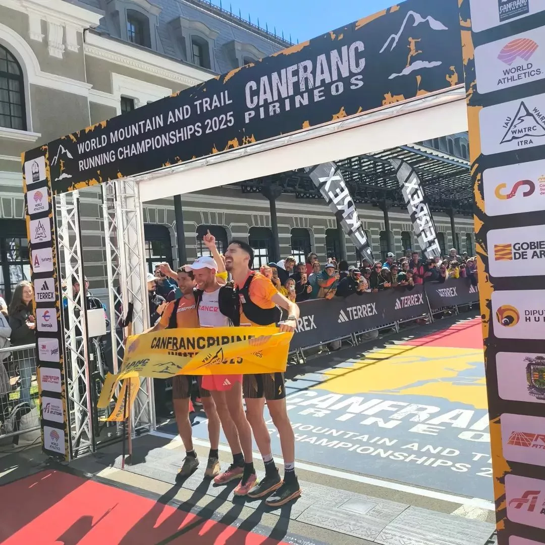 Podio final de la Short Trail